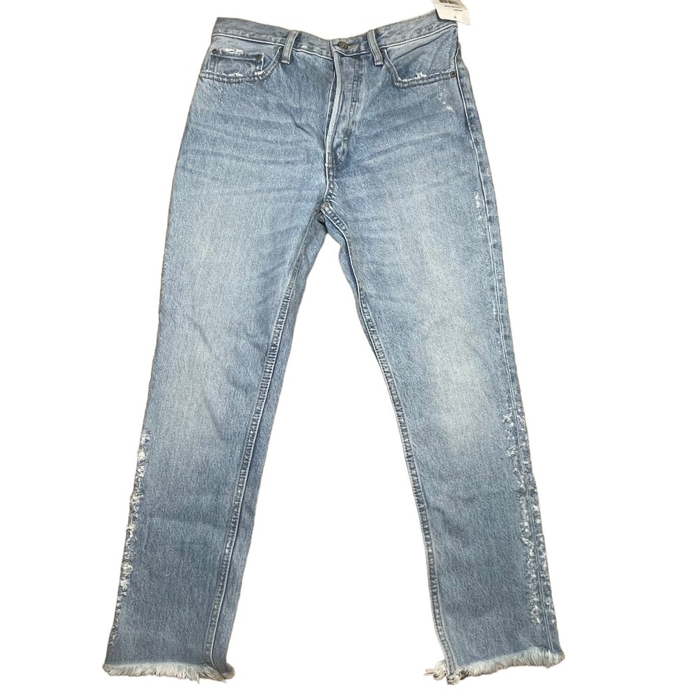 PRPS GOODS & CO AMX Fit High Waist Boyfriend Jeans  "LT Stone Wash" ‎ Size 29